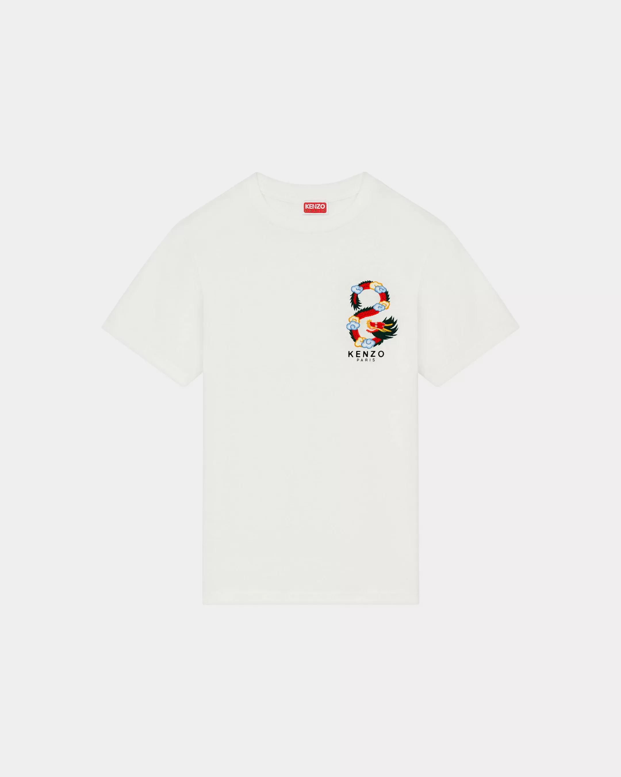 Flash Sale Camiseta de corte slim bordada 'Year of the Dragon' Hombre Camisetas y Polos