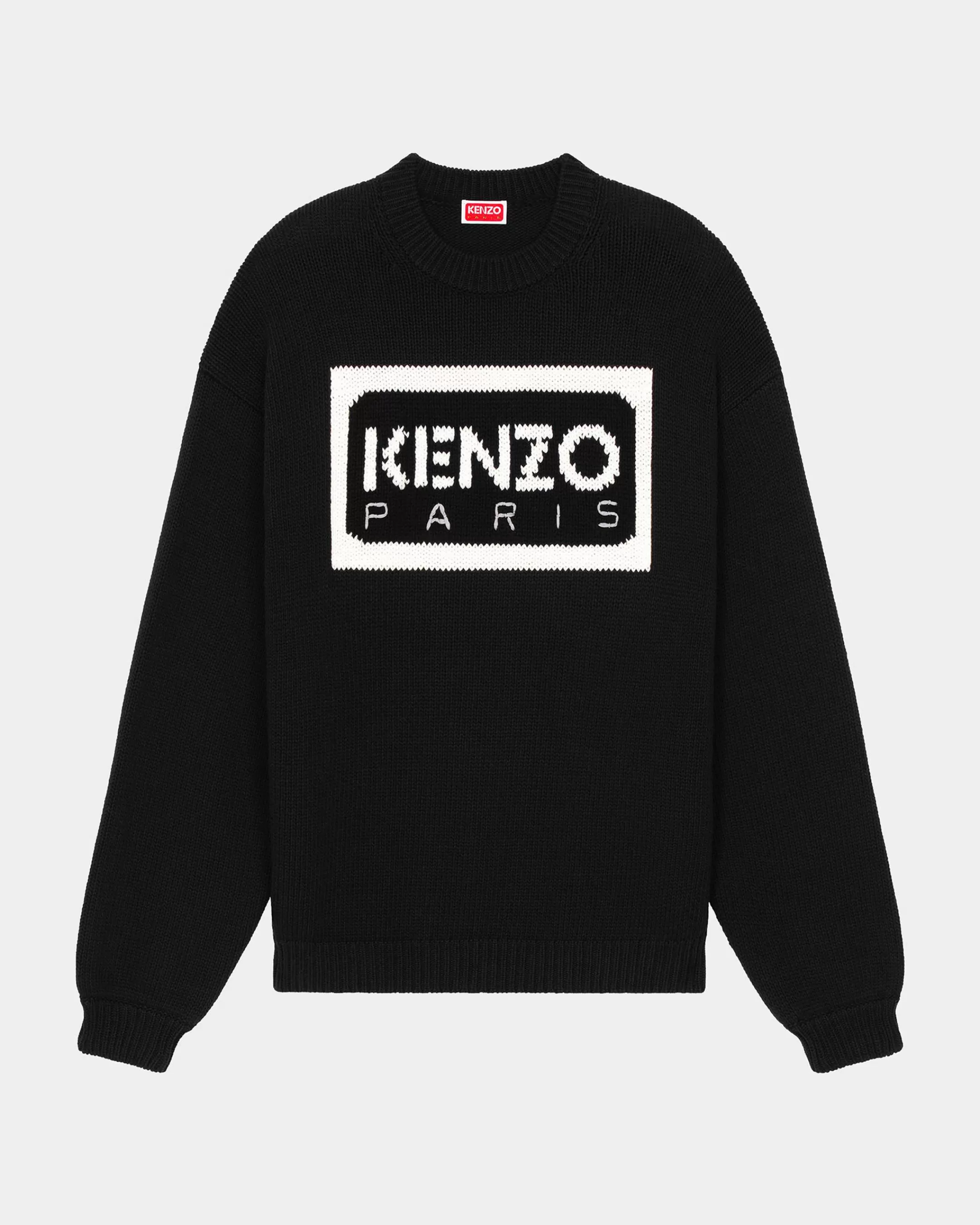 Online Jersey bicolor con logotipo ' Paris' bordado Hombre Jerseis | Novedades