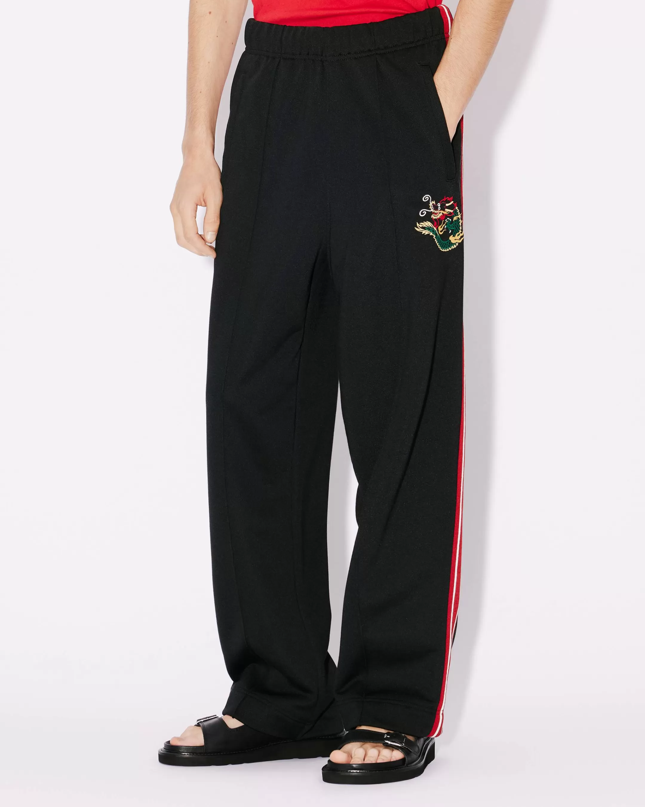 Online Pantalón de chándal con bordado 'Year of the Dragon' Mujer/Hombre Pantalones | Regalos