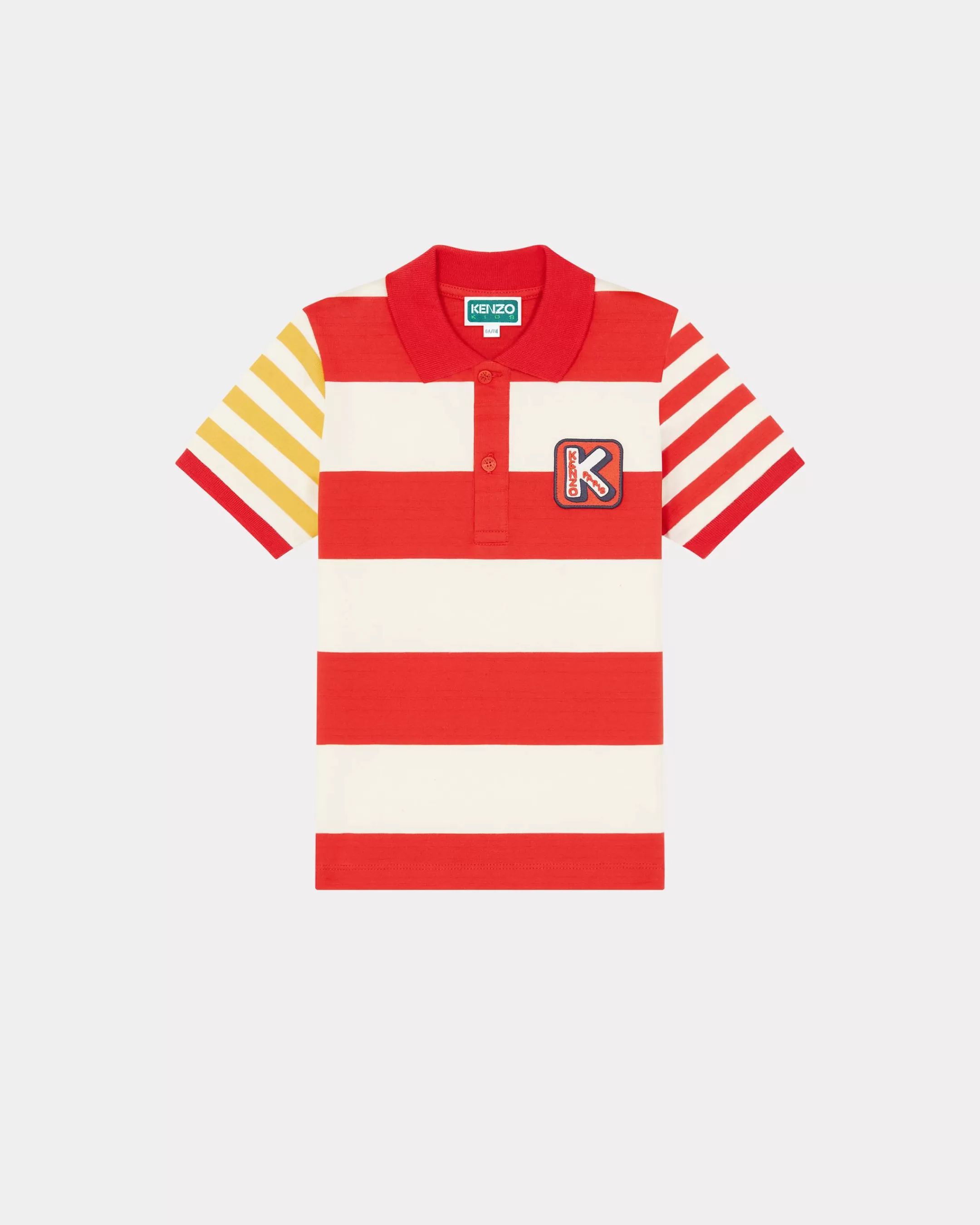 Store Polo de rayas con estampado en la espalda 'Sailor' Niños Niños (3-12 años)