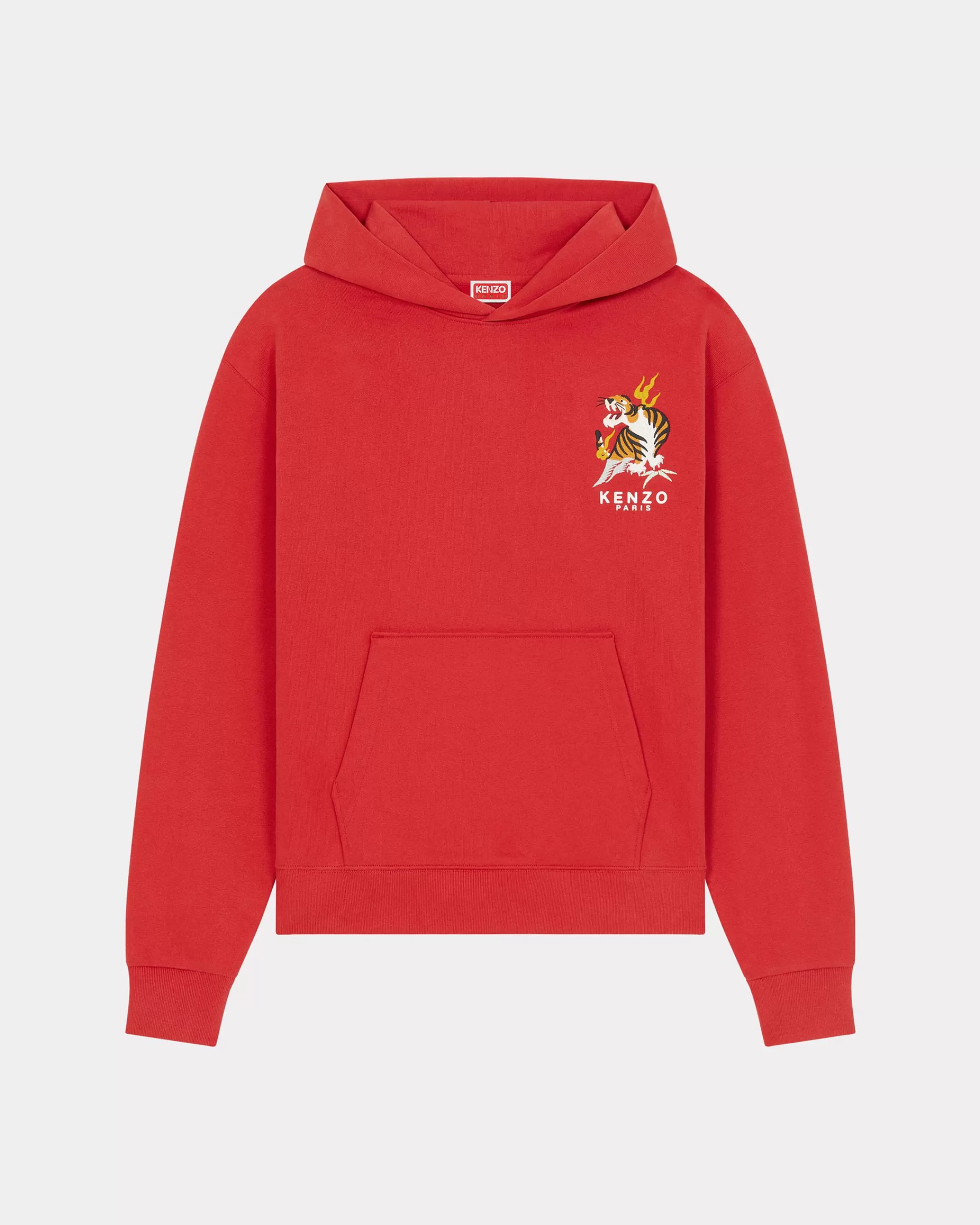 Clearance Sudadera clásica bordada ''Year of the Dragon' con capucha Hombre Sudaderas y Hoodies