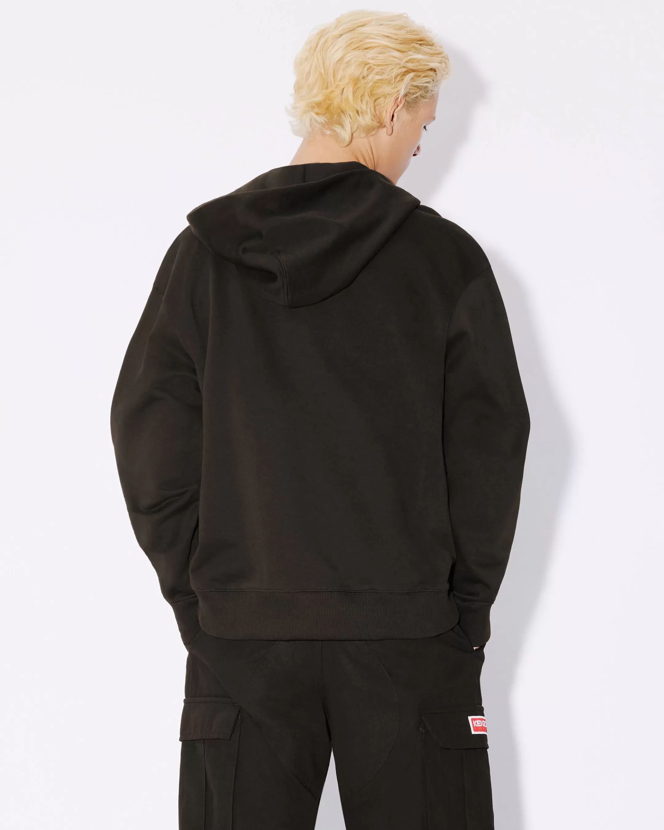 Clearance Sudadera clásica con capucha y escudo 'Boke Flower' bordado Hombre Sudaderas y Hoodies | Boke Flower