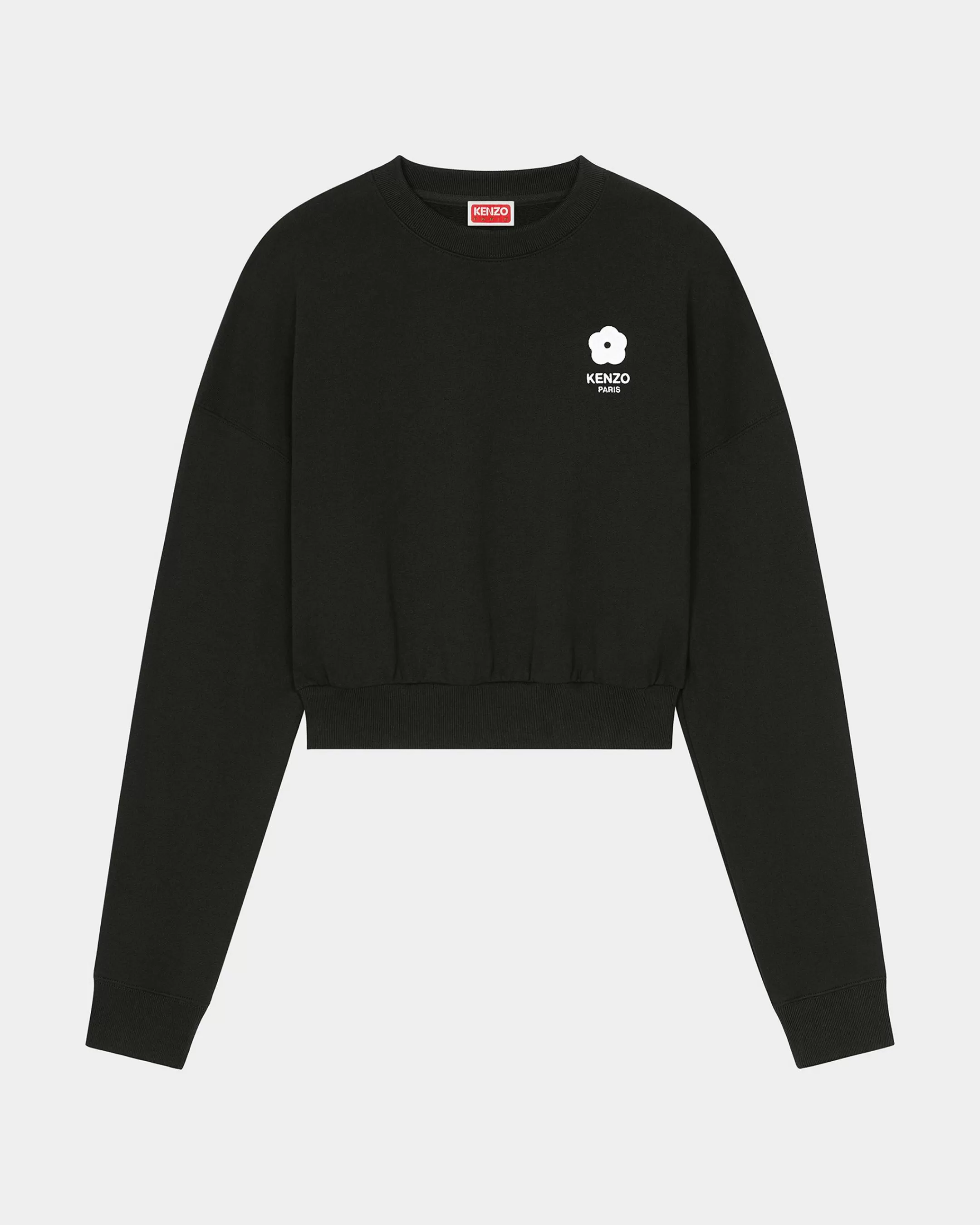 Cheap Sudadera corta bordada 'Boke Flower 2.0' Mujer Sudaderas y Hoodies