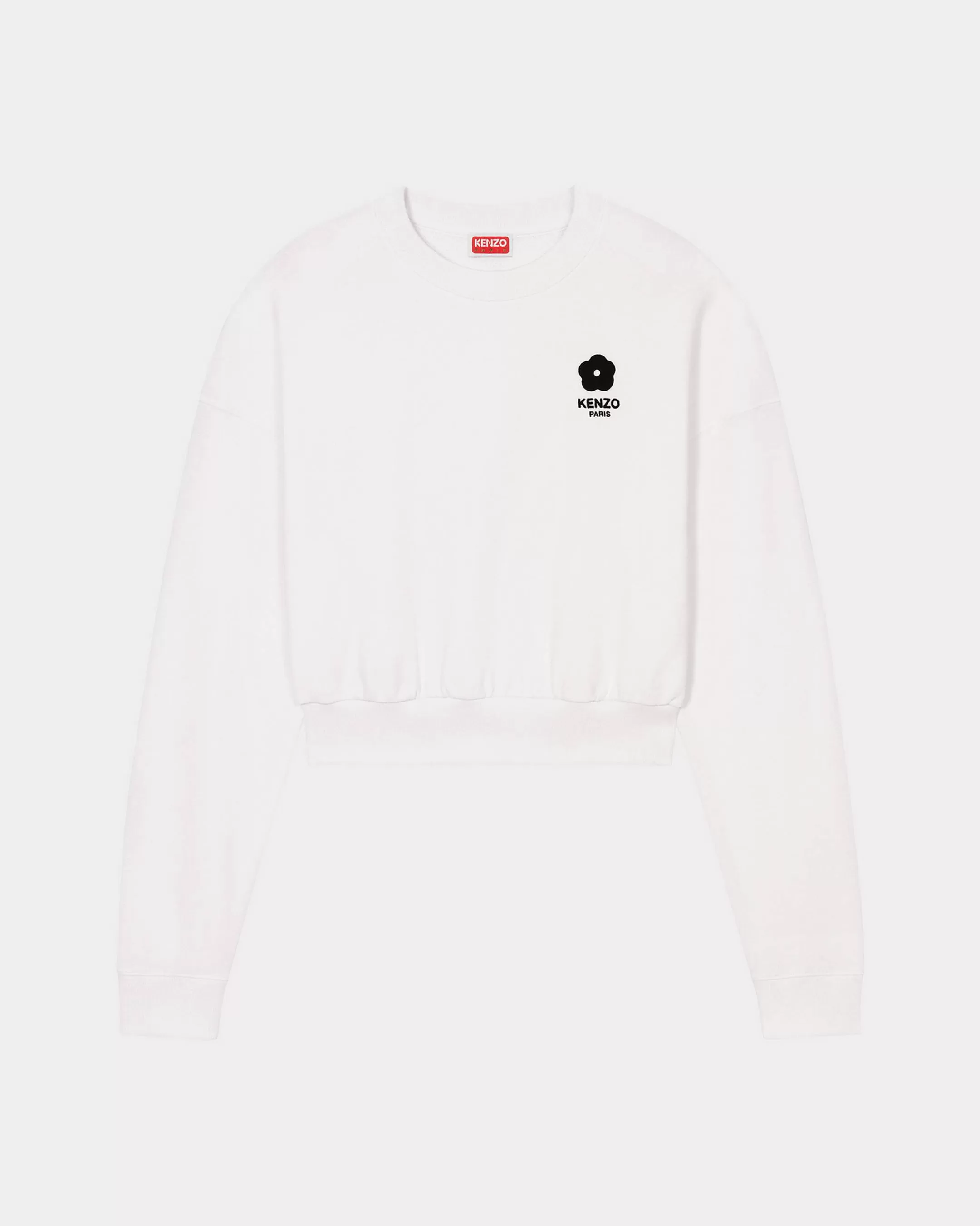 Cheap Sudadera corta bordada 'Boke Flower 2.0' Mujer Sudaderas y Hoodies