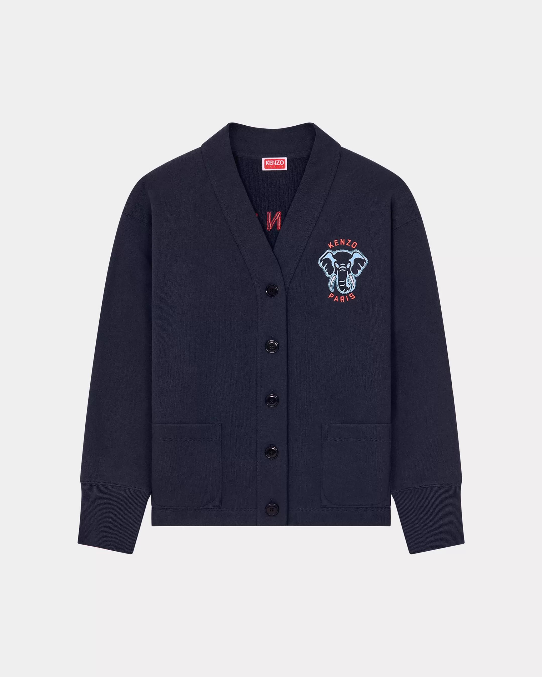 Best Sudadera tipo rebeca bordada ' Éléphant' Mujer Sudaderas y Hoodies