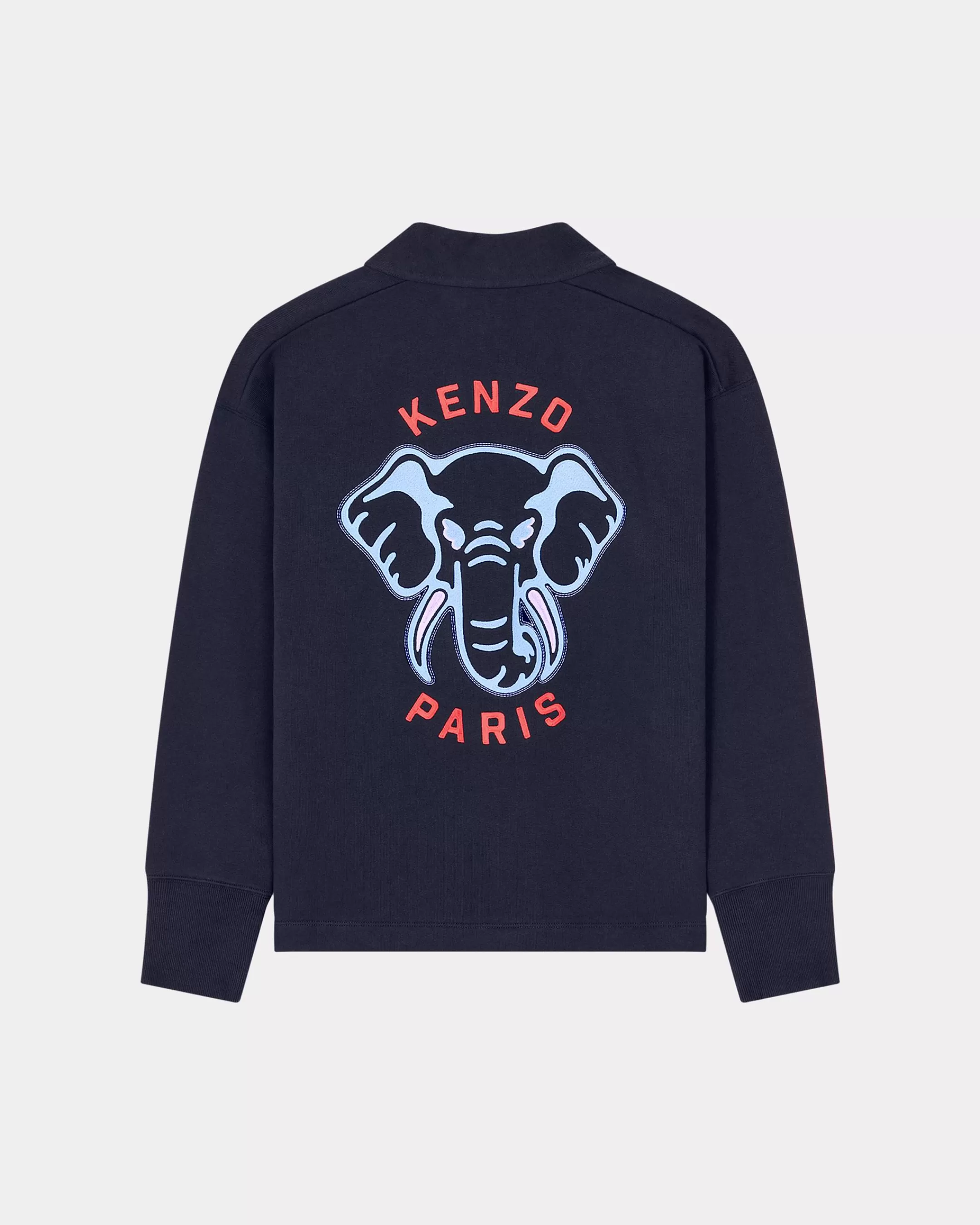 Best Sudadera tipo rebeca bordada ' Éléphant' Mujer Sudaderas y Hoodies