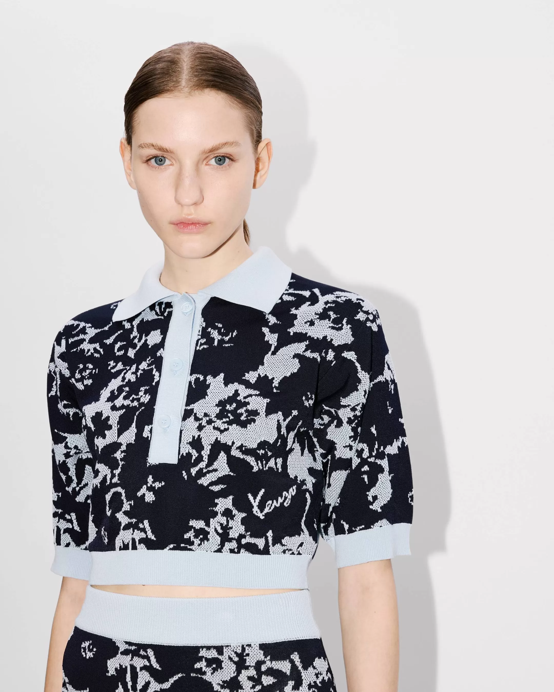 Cheap Top tipo polo ' Flower Camo' Mujer Jerséis | Novedades