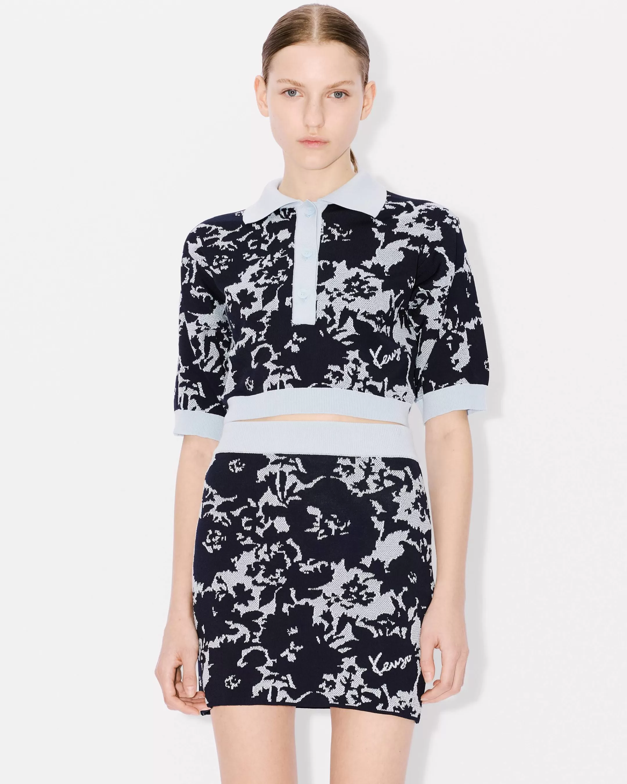 Cheap Top tipo polo ' Flower Camo' Mujer Jerséis | Novedades