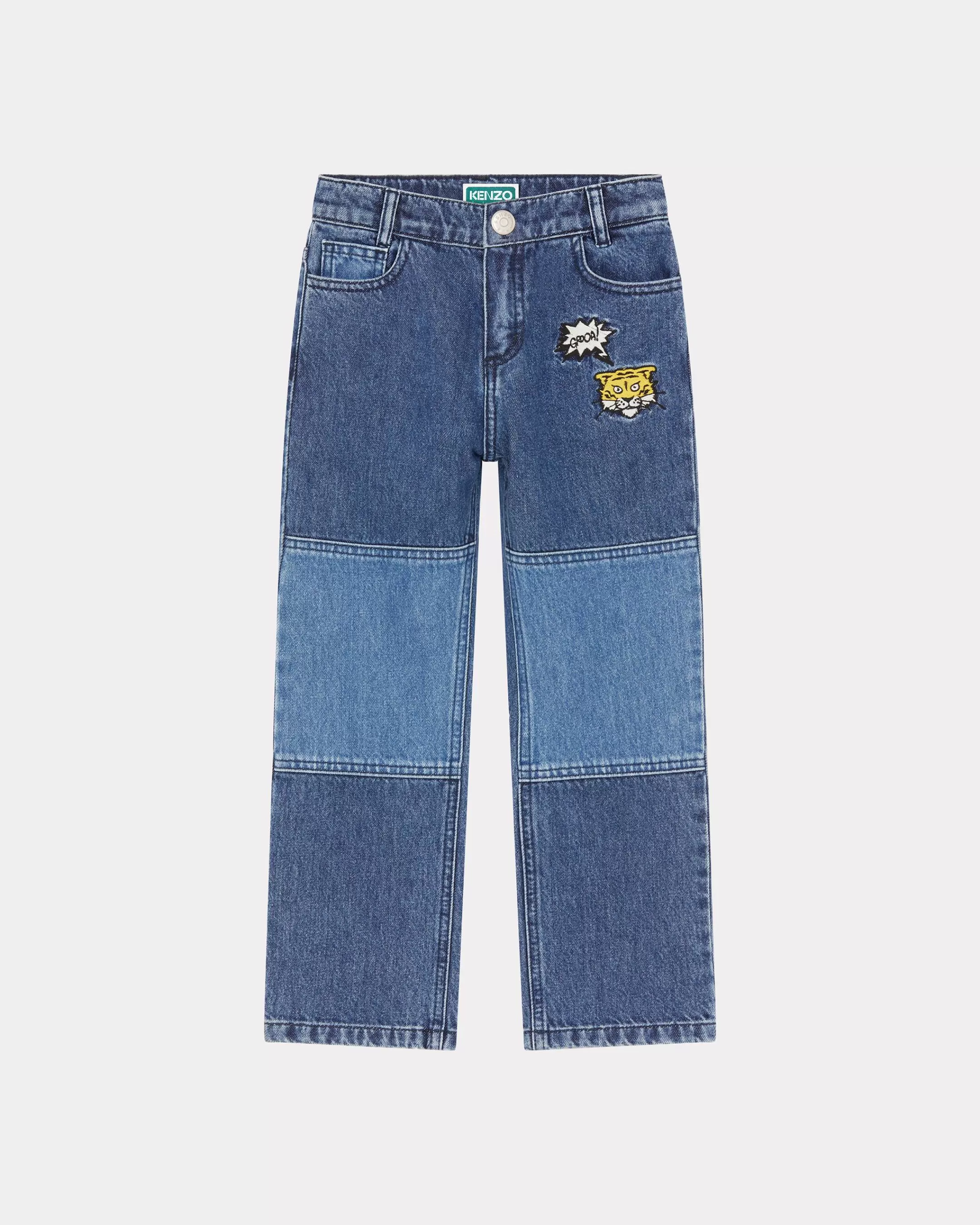 Discount Vaqueros con etiqueta y bordado 'Campus' Niños Niños (3-12 años)