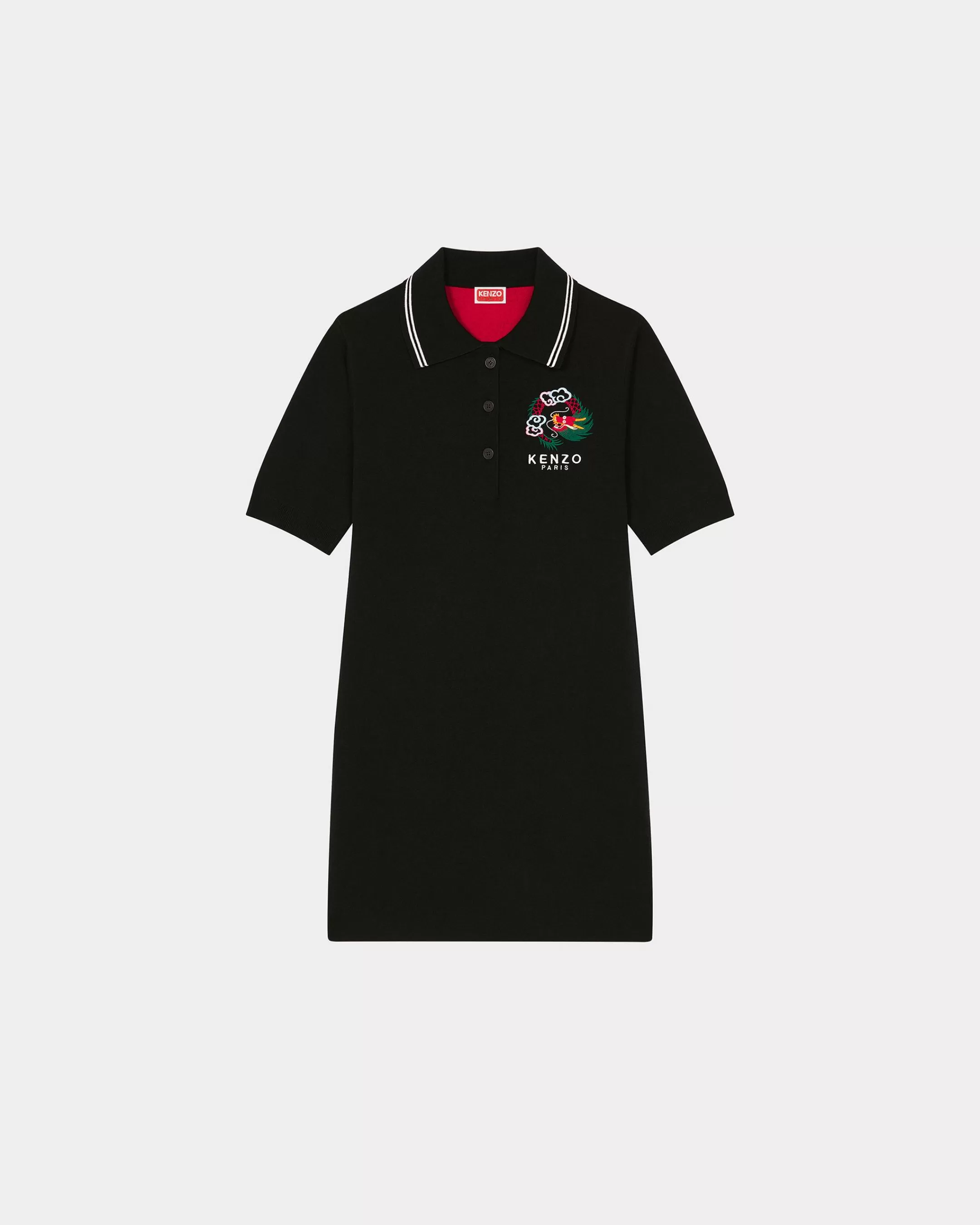Clearance Vestido tipo polo bordado ‘Year of the Dragon’ Mujer Vestidos y Faldas